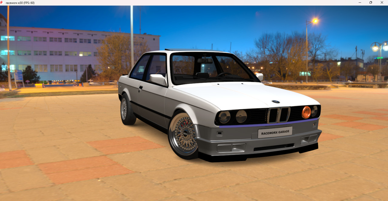 bmw e30 spin car